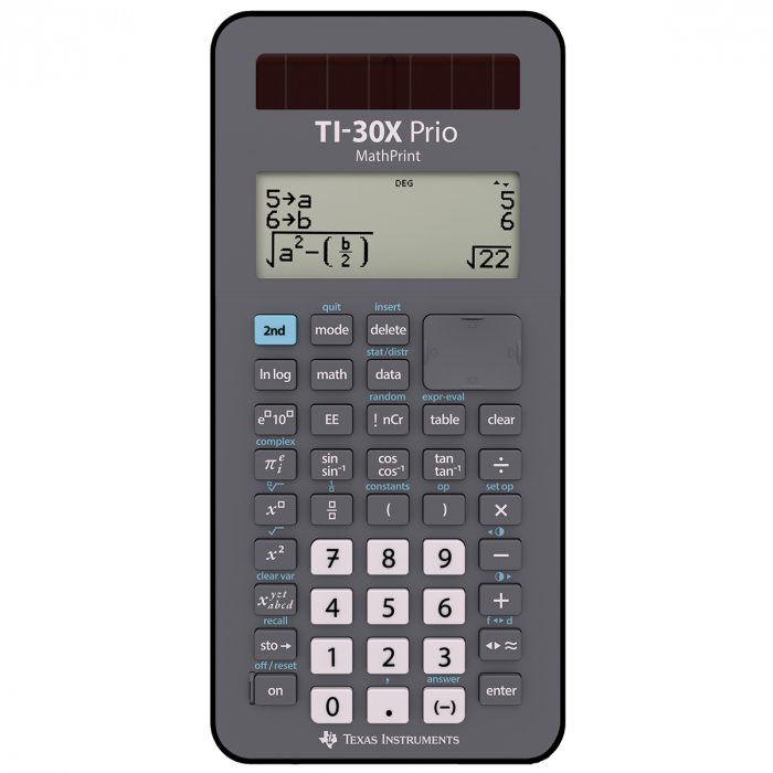 IQB Taschenrechner TI-30X Prio MathPrint von Texas Instruments