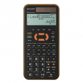 Sharp EL-531 XH Schwarz Taschenrechner Schutztasche und Garantie 
